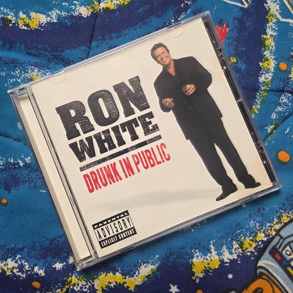 Ron White Drunk In Public CD 2003 Comedy Album Parental Advisory Explicit Disc - Picture 1 of 3